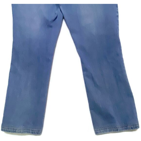 Ellen Tracy Bootcut Blue Jeans Women's Size 14 With Embellished Pockets - Picture 7 of 7